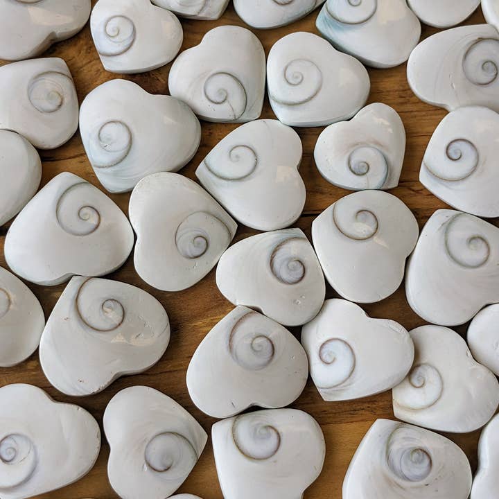 Shiva Eye Mini Hearts for wholesale by Jensen Rocks