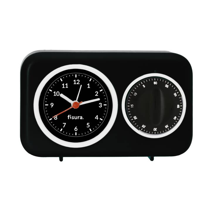 Retro black kitchen timer for wholesale by Fisura