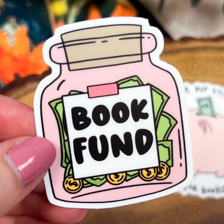 Cozy Reads Shop - Wholesale Sticker - Book Fund Stickers0