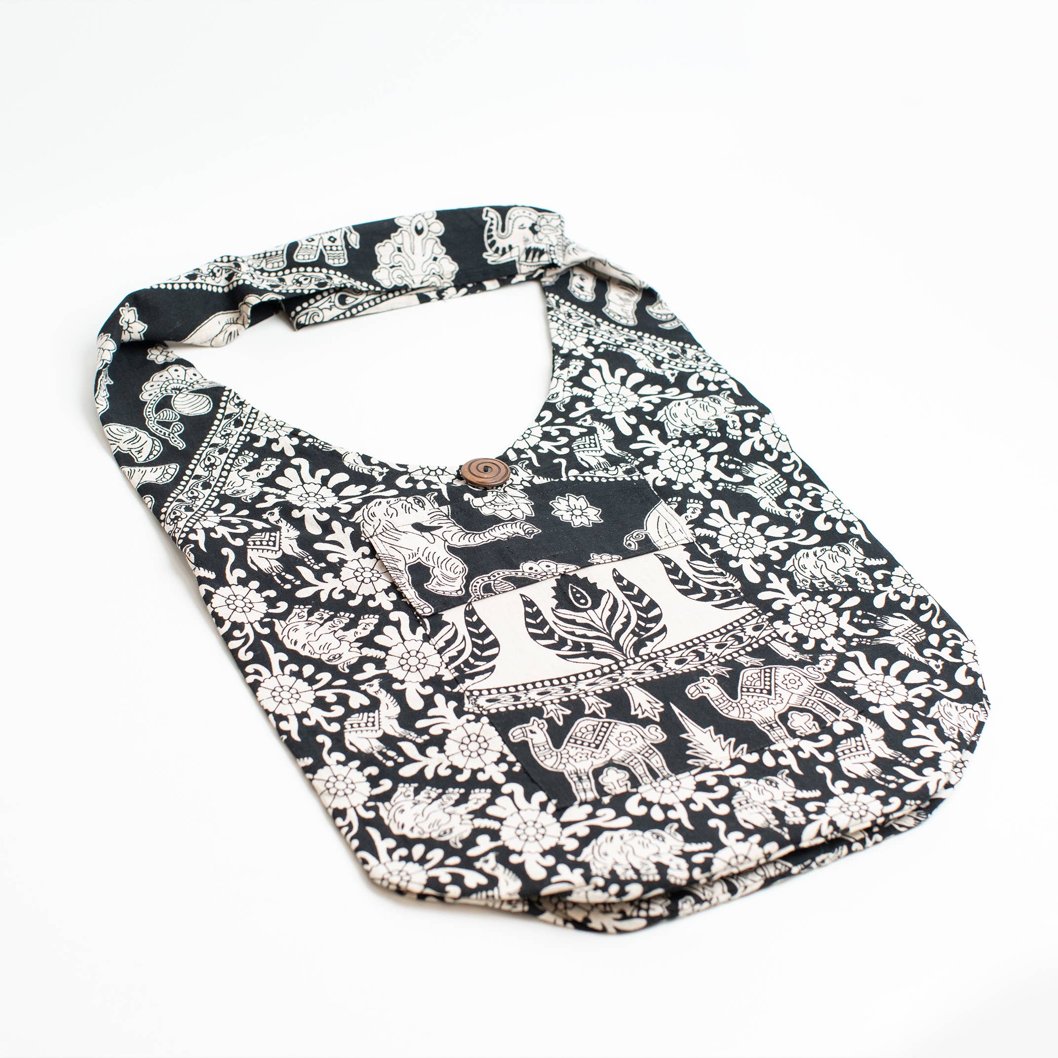 ART HIMALAYAN TRADING LTD - Wholesale Tote Bag - Women's - Boho Festival Tote Pure Cotton Grocery bag Travel Yoga Bag2