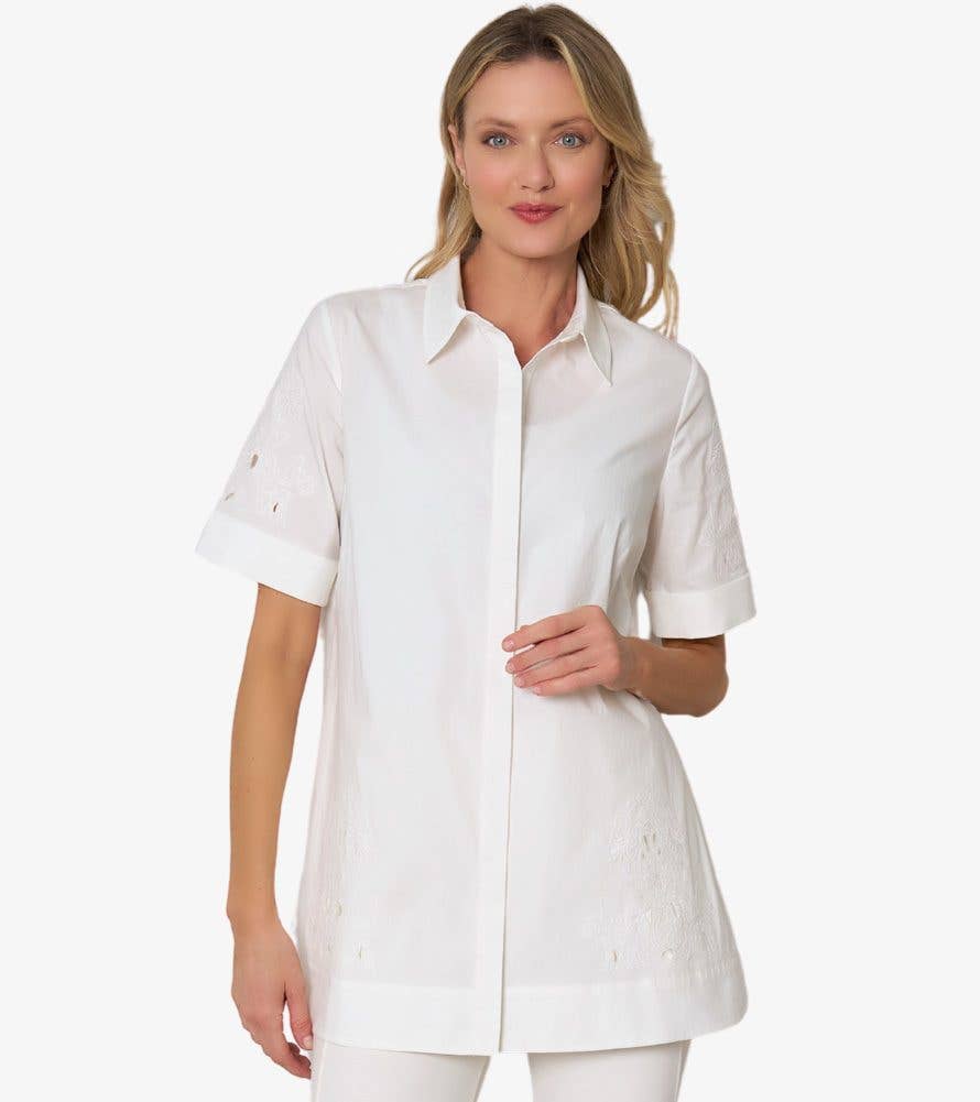 Stella Carakasi - Wholesale Button Down Shirt - Women's - Glamtastic Tunic7