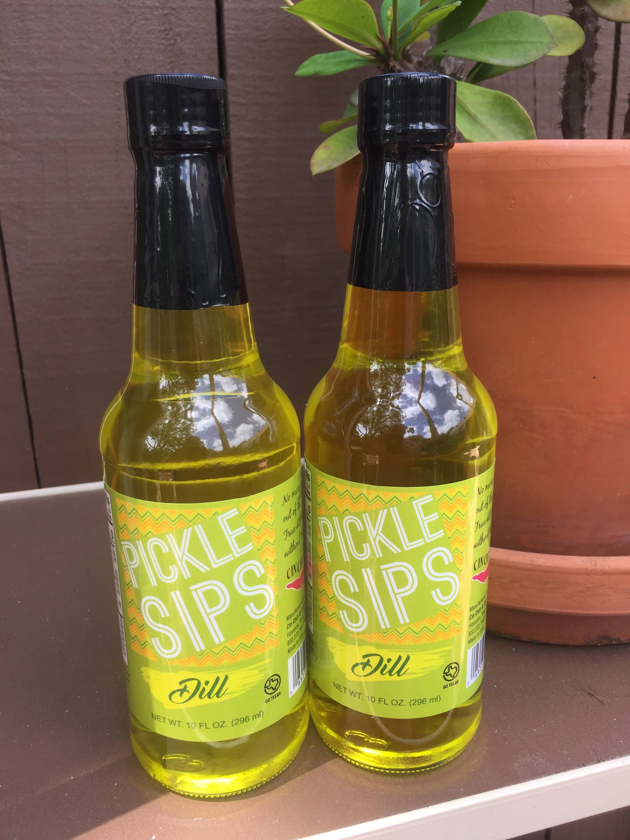 Cin Chili & Company - Vente Légumes marinés - Pickle Sips® - Aneth 10 FL OZ3