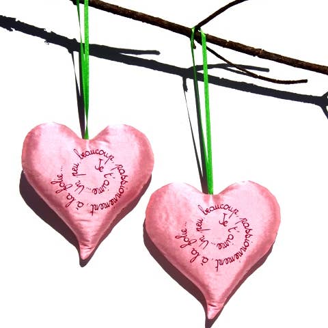 Estelle Billot - Wholesale Sachet - French lavender heart sachet. Valentine / Christmas ornement3