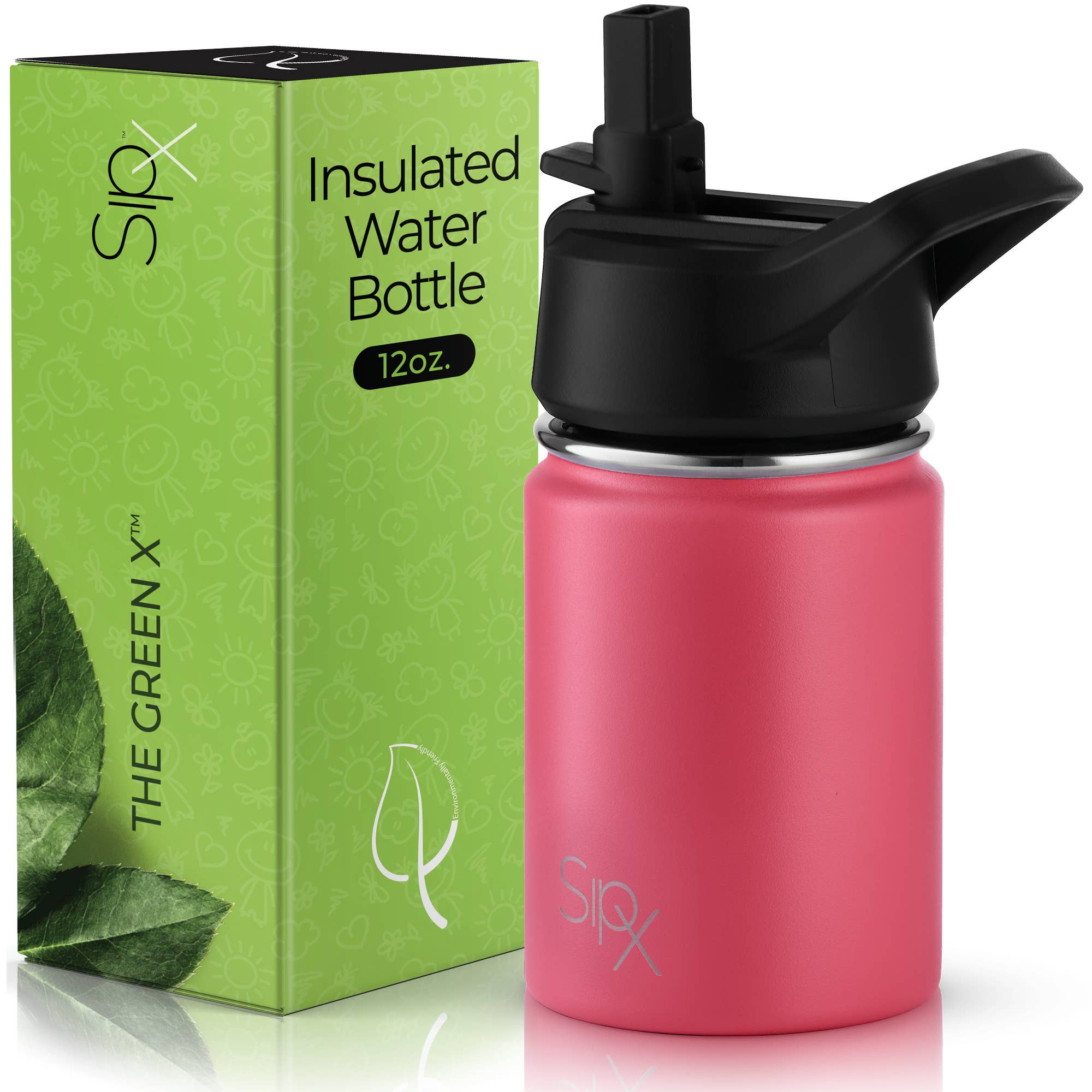 SipX - Wholesale Water Bottle - Insulated Kids Water Bottle 12 oz.0