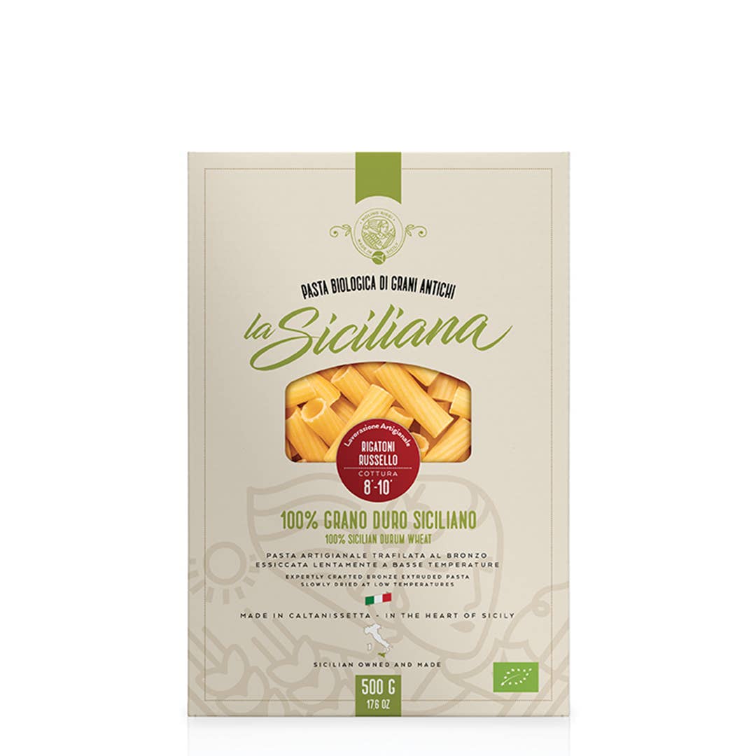 Emporio Sicilia - Wholesale Pasta - Pasta Rigatoni Russello - La Siciliana0