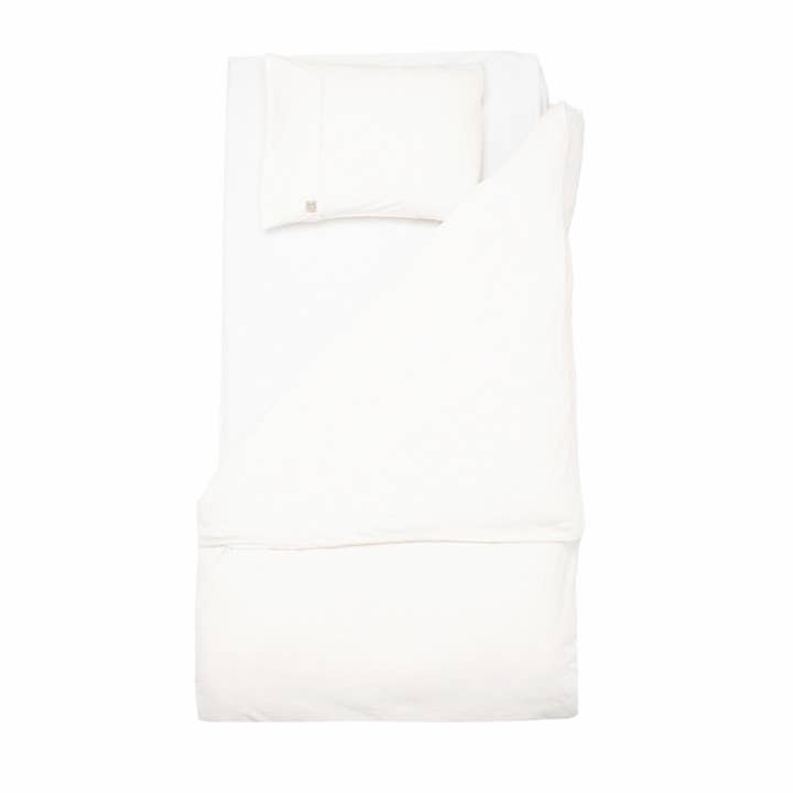 Cream Cotton Baby Duvet Cover Set for wholesale by Baboo