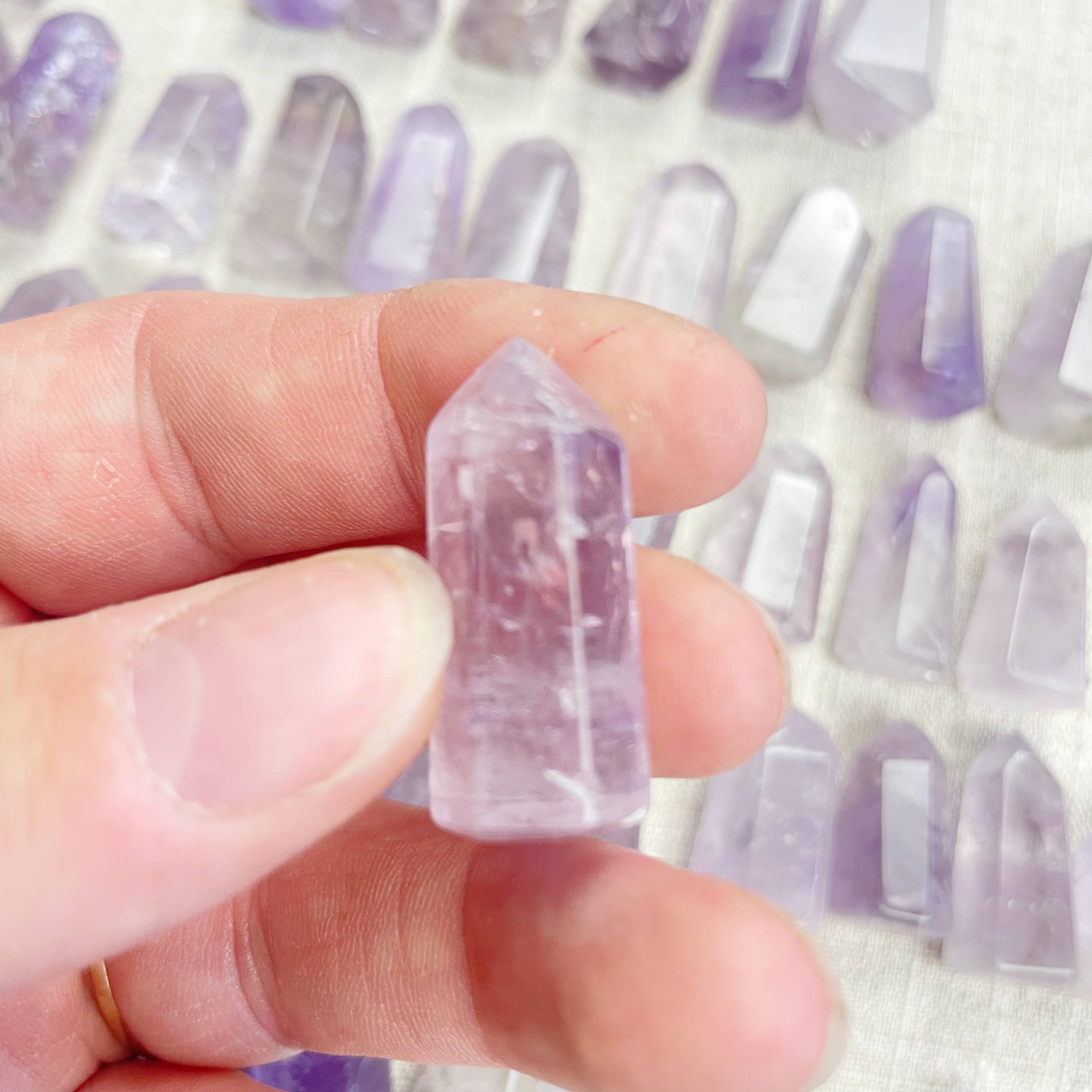Ewelina Pas Jewelry - Wholesale Spiritual Stone/Crystal - Mini Amethyst Towers8