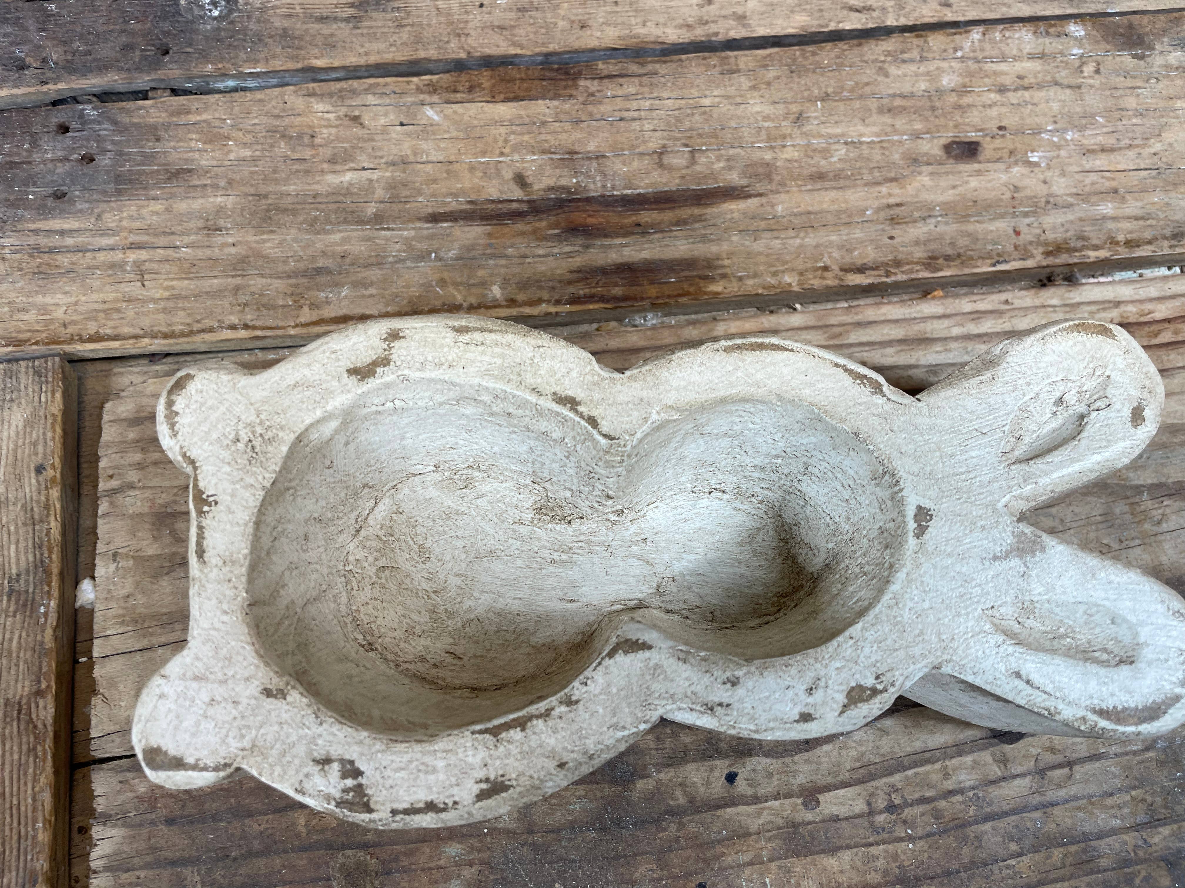 My Amigos Imports - Wholesale Candle Holder -  Super Mini Bunny Dough Bowl-5-7-Candle Ready-Mini Bunny-NEW7