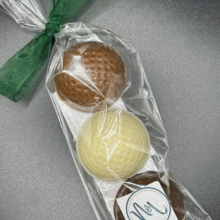Norm & Lenore - Wholesale Chocolate Covered Sweets - Chocolate Golf Balls