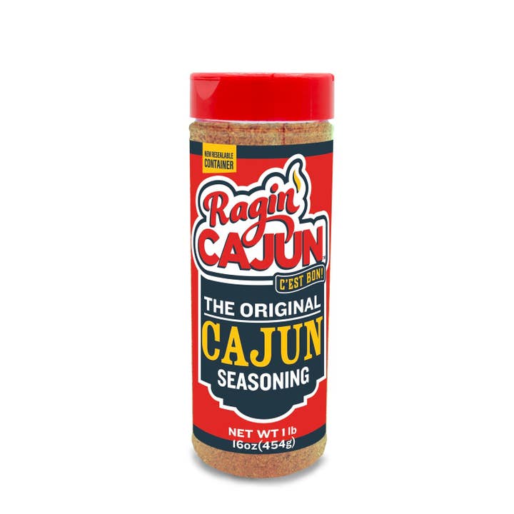 Ragin' Cajun – Engroshandel Tørret krydderiblanding – Den originale Cajun krydderi 16 oz.