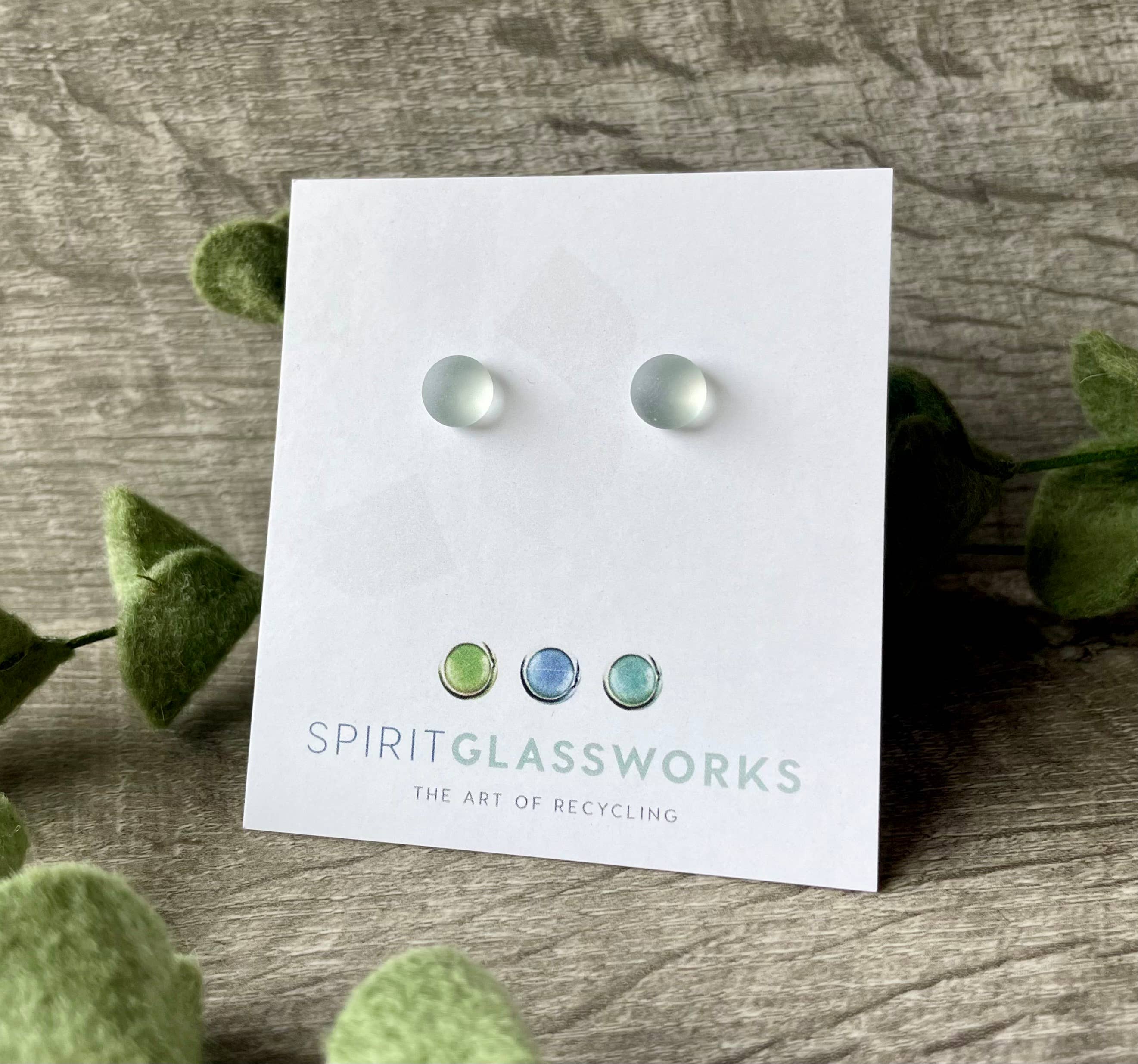 Spirit Glassworks - Wholesale Stud/Post Earrings - Recycled Glass Stud Earring6