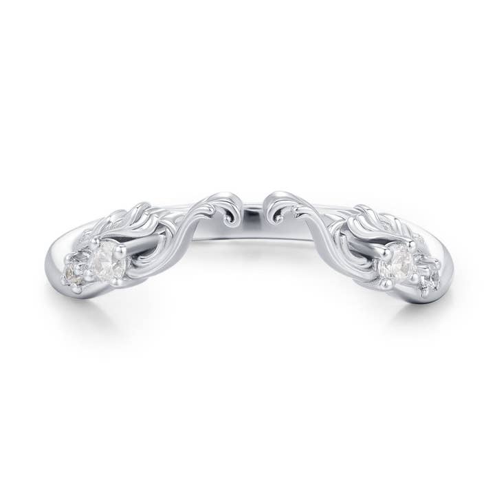 Bague Empilable Dream Weaver pour la vente par Azura Jewelry