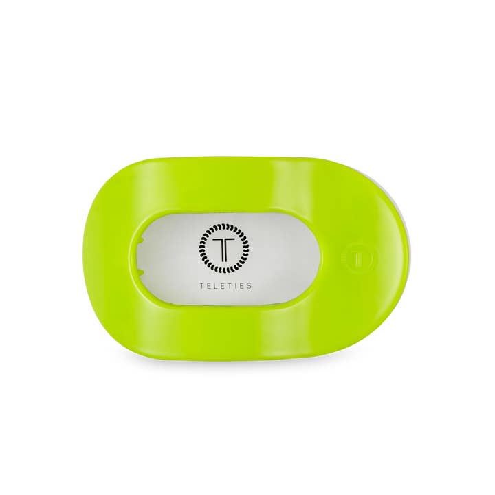 TELETIES - Wholesale Hair Clip - Women's - Flat Round Hair Clip | Medium | Summer Brights1