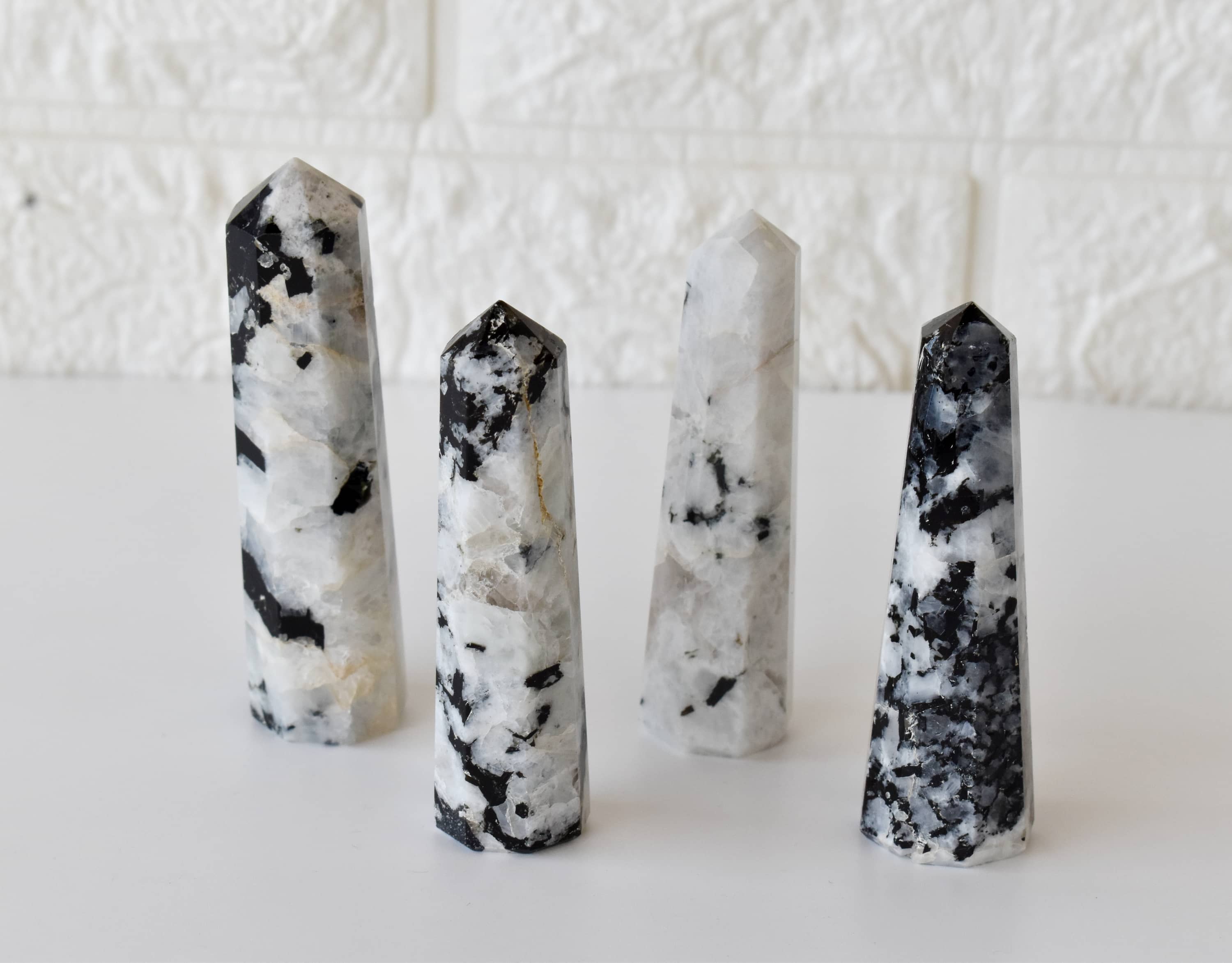 Soothing Crystals - Wholesale Spiritual stone/crystal - Obelisk | Rainbow Moonstone | Crystal Tower | Crystal Point6