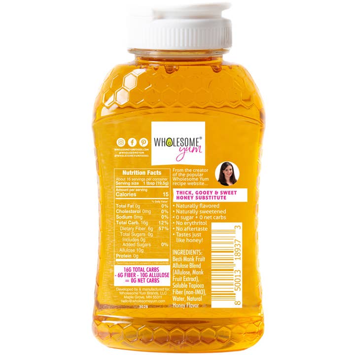 Wholesome Yum - Wholesale Honey - Wholesome Yum Zero Sugar Honey Substitute