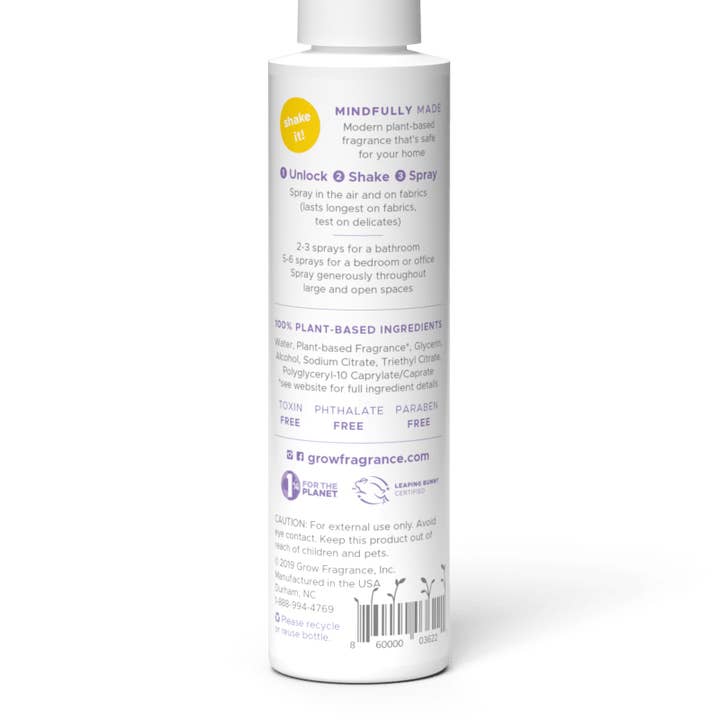 Grow Fragrance - Wholesale Room & Linen Spray - Lavender Blossom Air + Fabric Spray6