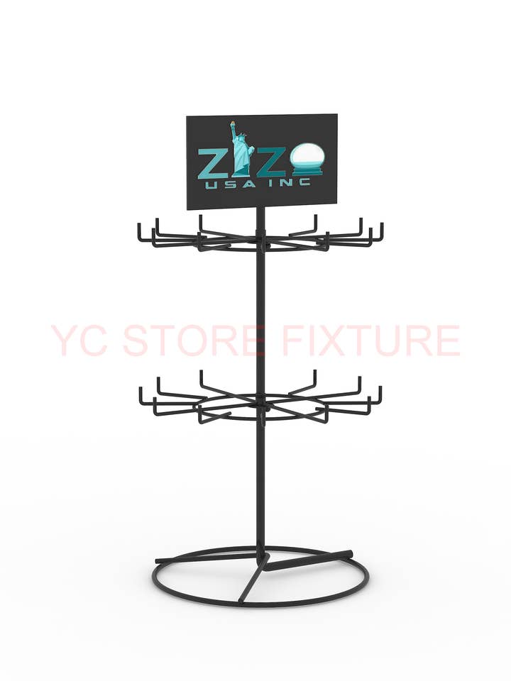 Table Counter Key Chain Rack 24 Hooks for wholesale by ZIZO USA INC