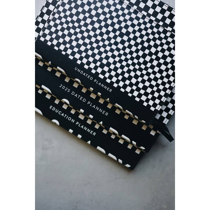 Rad & Happy - Wholesale Planner - 5x8 Undated Planner - Checkers Edition13