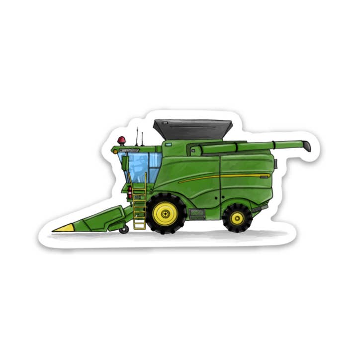 Kevin & Kaia - Wholesale Sticker - Combine Harvester - Sticker