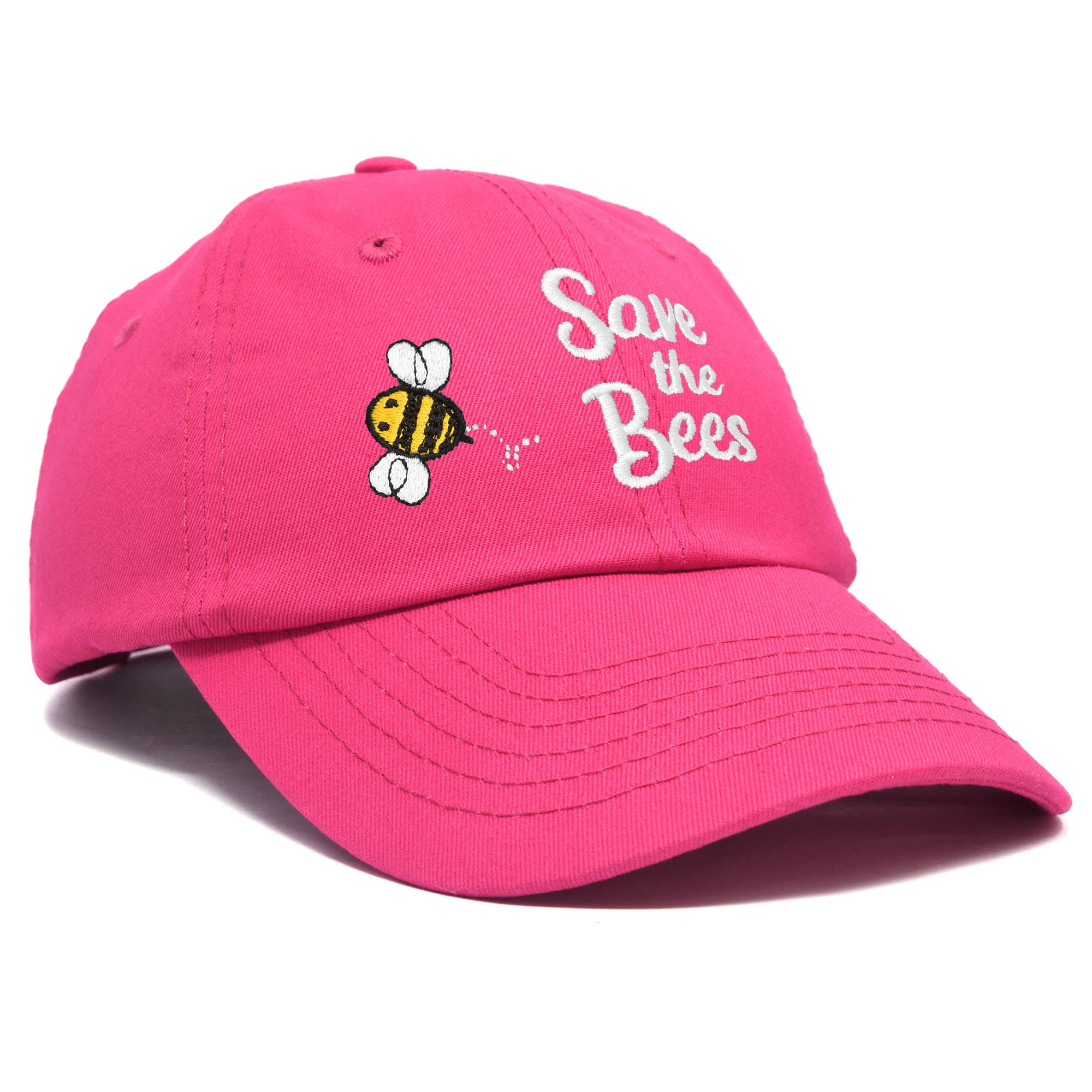 Dalix - Wholesale Baseball Cap - Women's - DALIX Save The Bees Baseball Cap Dad Hat Womens Girls19