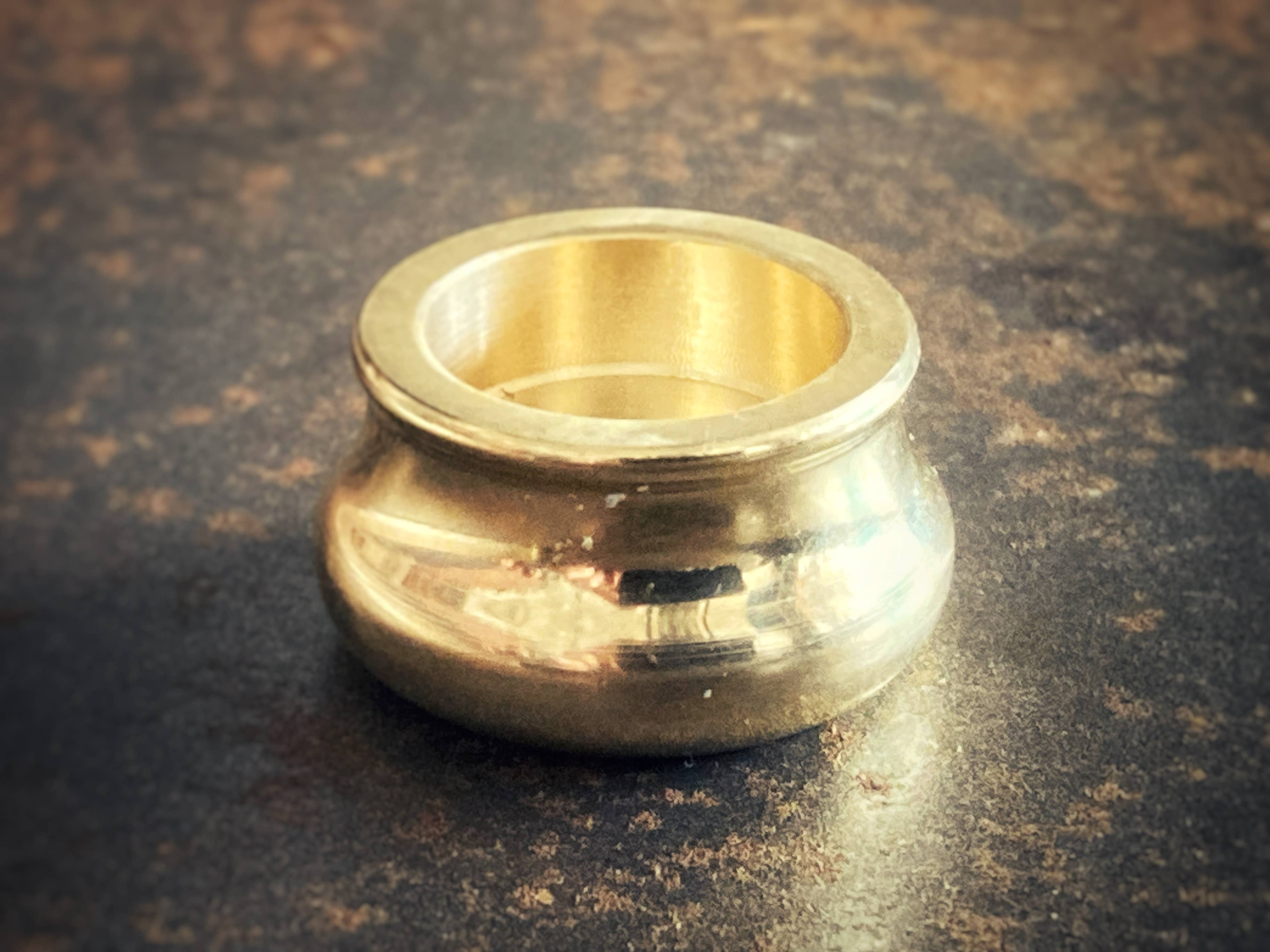 Revelrie Arts - Wholesale Incense Holder - Small Brass Cone Incense Holder1