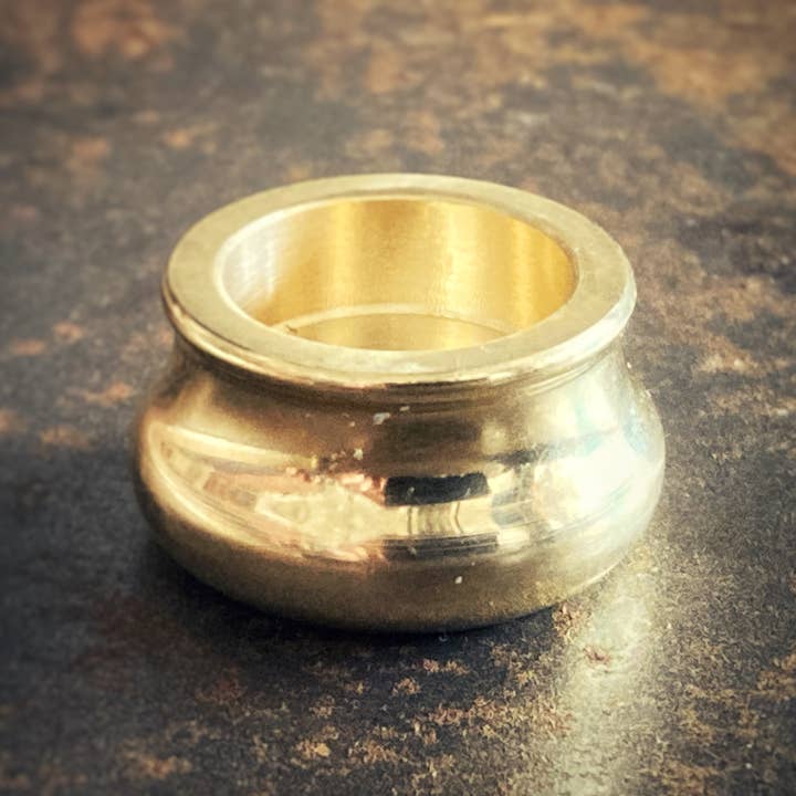 Revelrie Arts - Wholesale Incense Holder - Small Brass Cone Incense Holder1