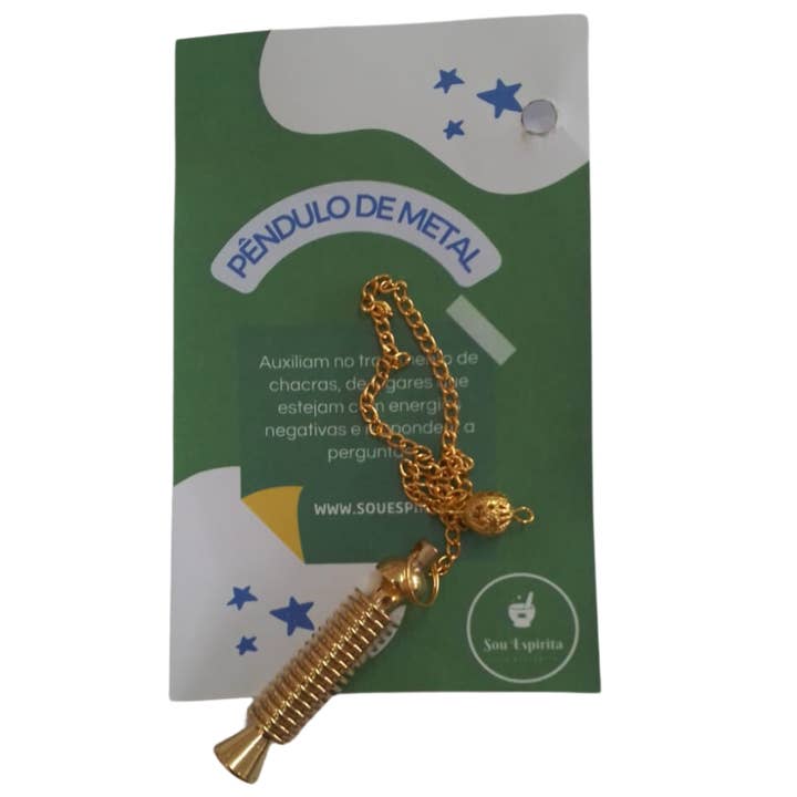 EMTUACASA – wholesale Meditationsprodukter – Metallpendel Isis 16 batterier