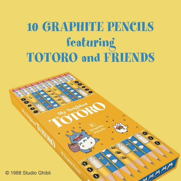 Chronicle Books - Wholesale Pencil - My Neighbor Totoro Pencils3