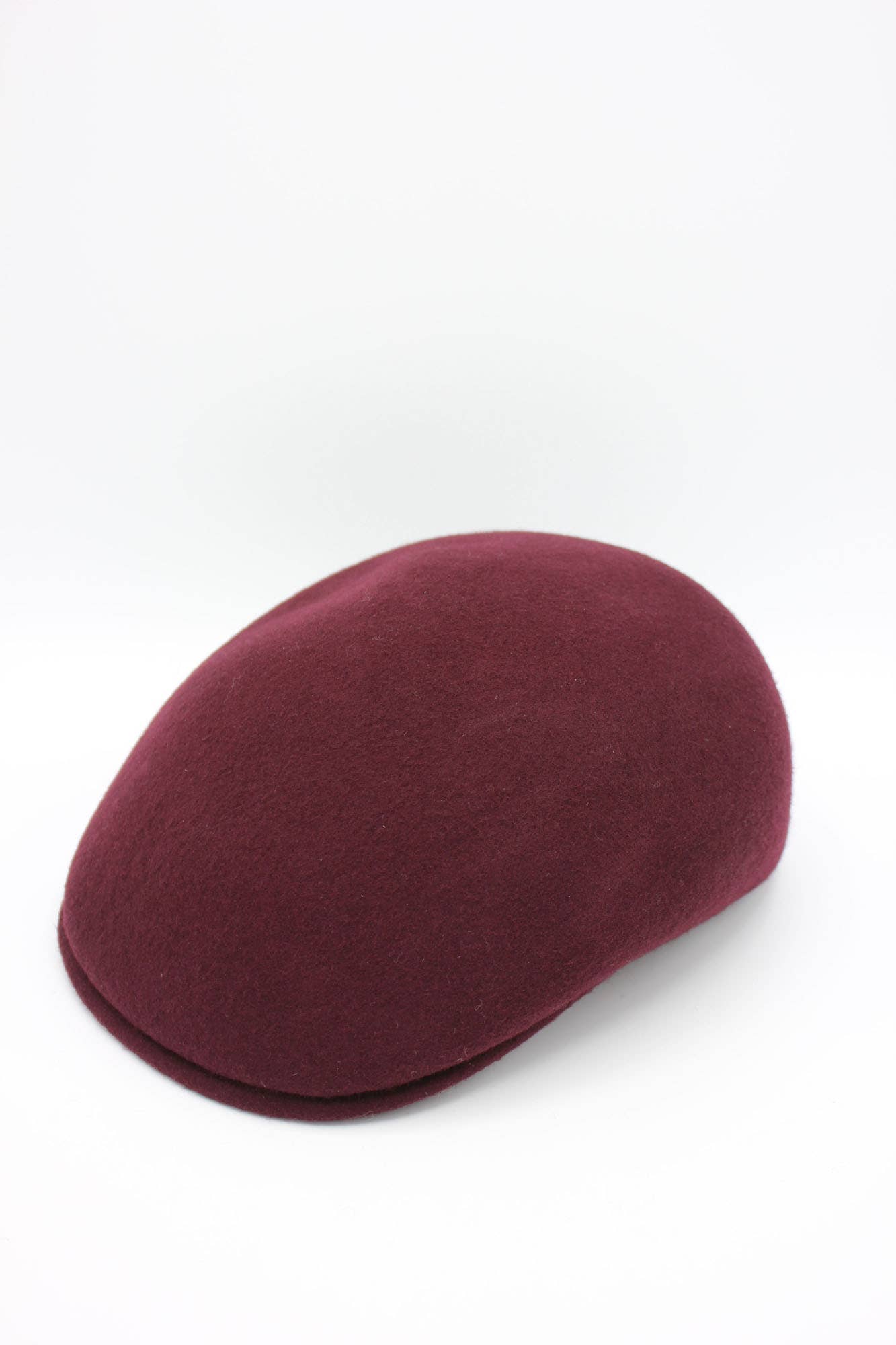 Hologramme Paris – Engroshandel Newsboy/schoolboy hat - Unisex – Klassisk italiensk ensfarvet uldhue med kuppelform32