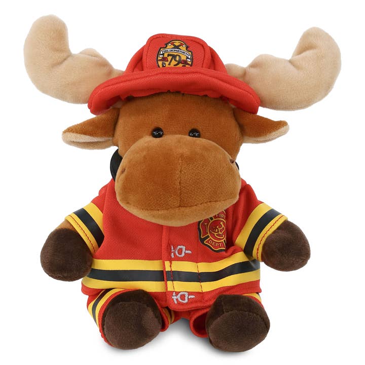 Brandman i plysch - 6" plysch - Älg för wholesale av Cota Global