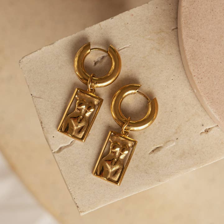 Orecchini Seraphina Lady per la vendita all'ingrosso da parte di Faya & Co.