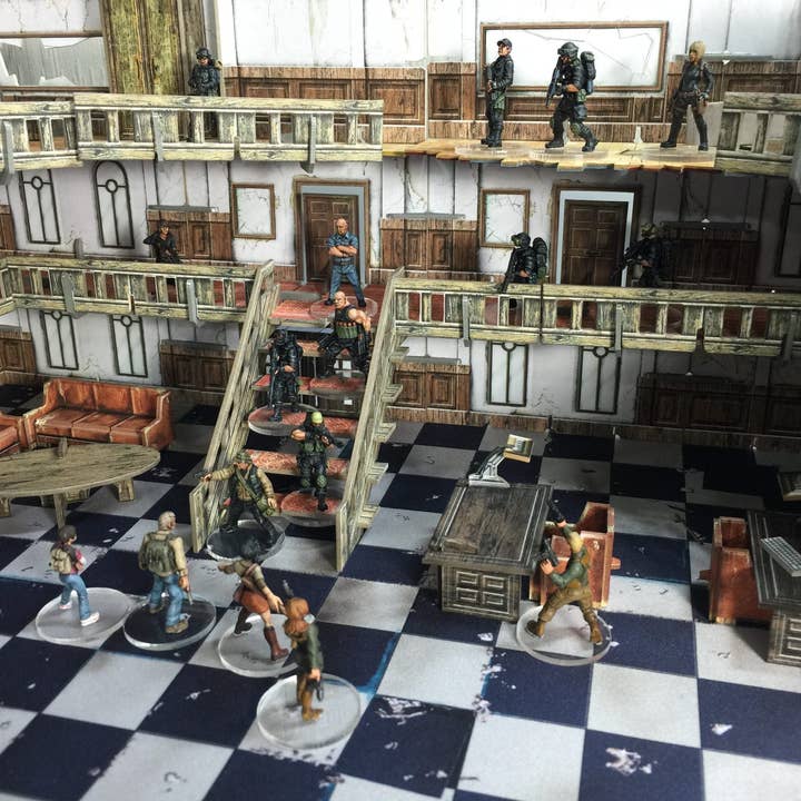 QMDirect - Wholesale Board Game - Battle Systems: Urban Art Deco High-Rise