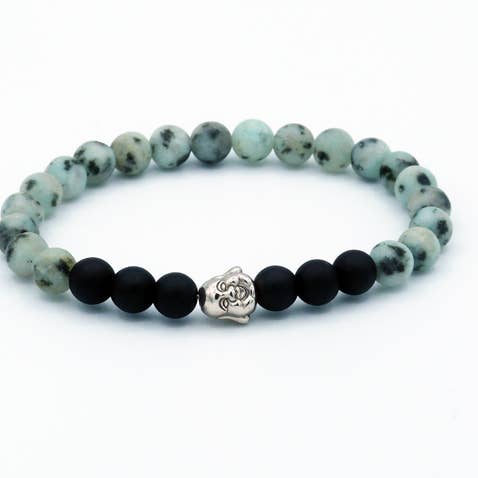 Brazalete Buda natural para venta al por mayor de Beau Accessoires