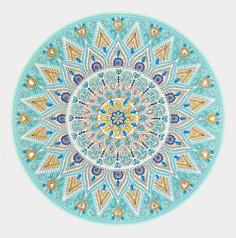 URSUS® / Buntpapierfabrik Ludwig Bähr GmbH & Co. KG - Wholesale DIY Craft Kit - Diamond Painting Mandala Set 53