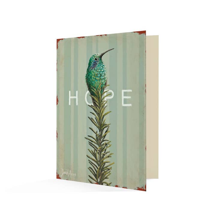“Hope” (Rosemary) Notecards for wholesale by David Arms