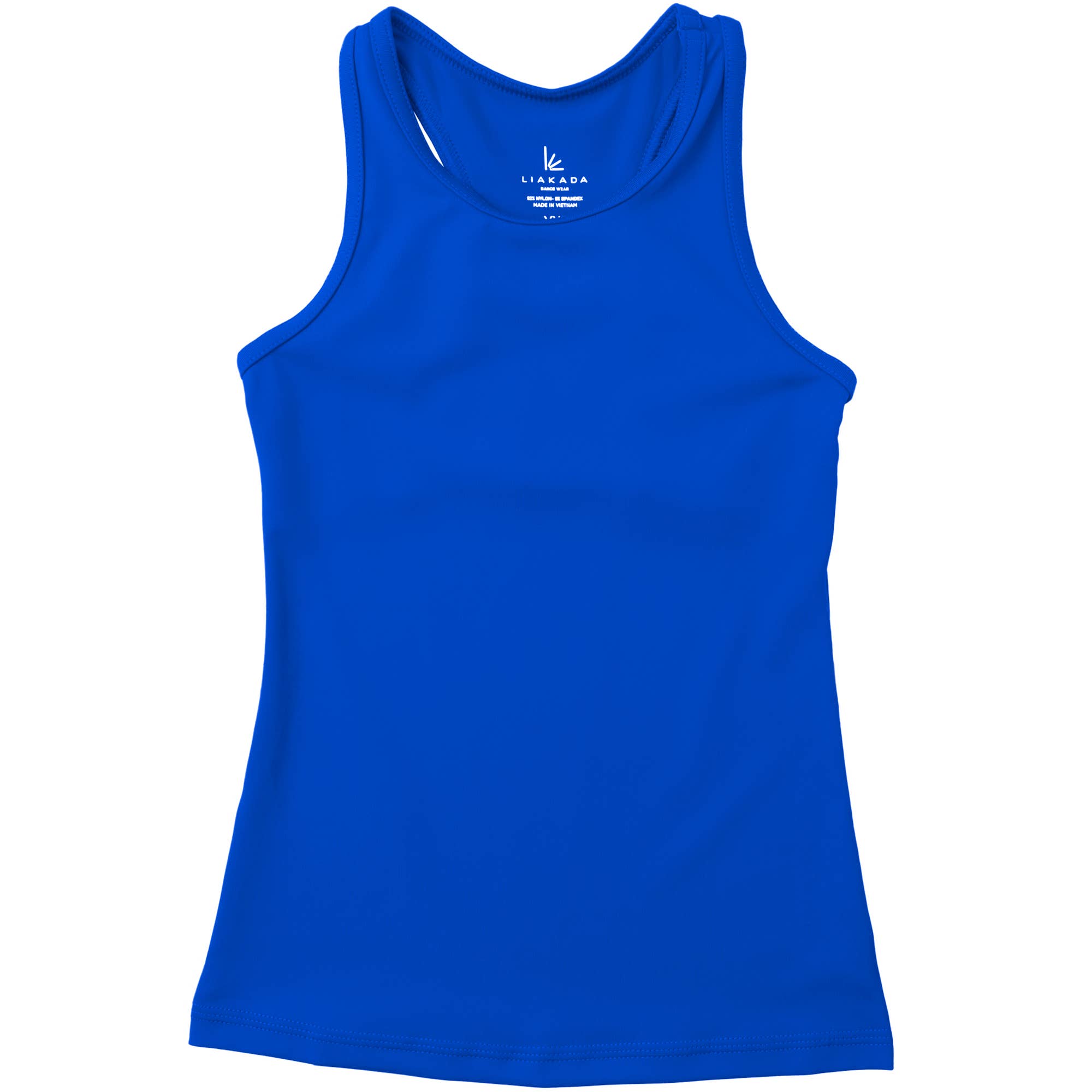 Liakada Dancewear – caveada - Crianças por atacado – Camisota Racerback para Menina13