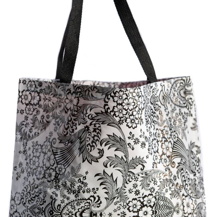 Bolso Grande Negro Paraíso para venta al por mayor de Oilcloth International