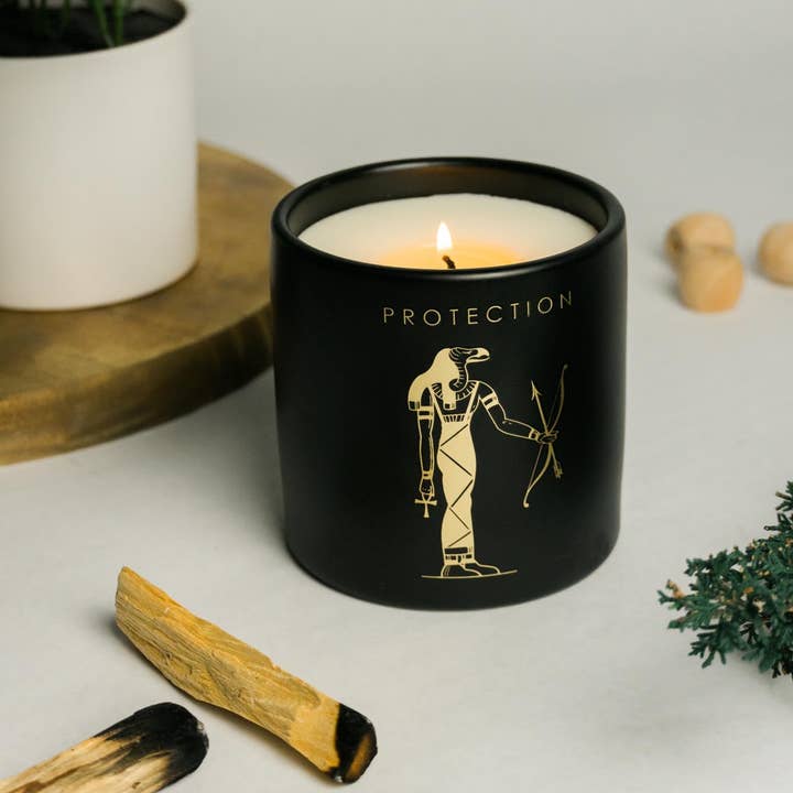 Spitfire Girl - Wholesale Jar/Filled Candle - Potion Ceramic Candle Protection1