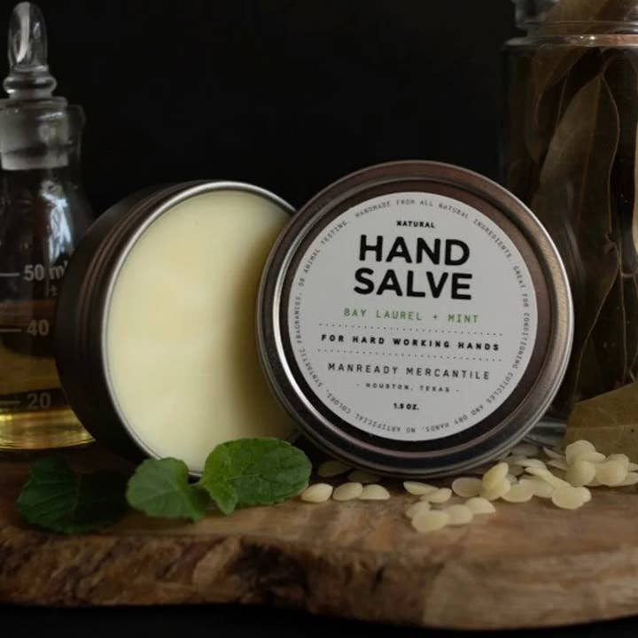 HAND SALVE | BAY LAUREL + MINT for wholesale by Manready Mercantile