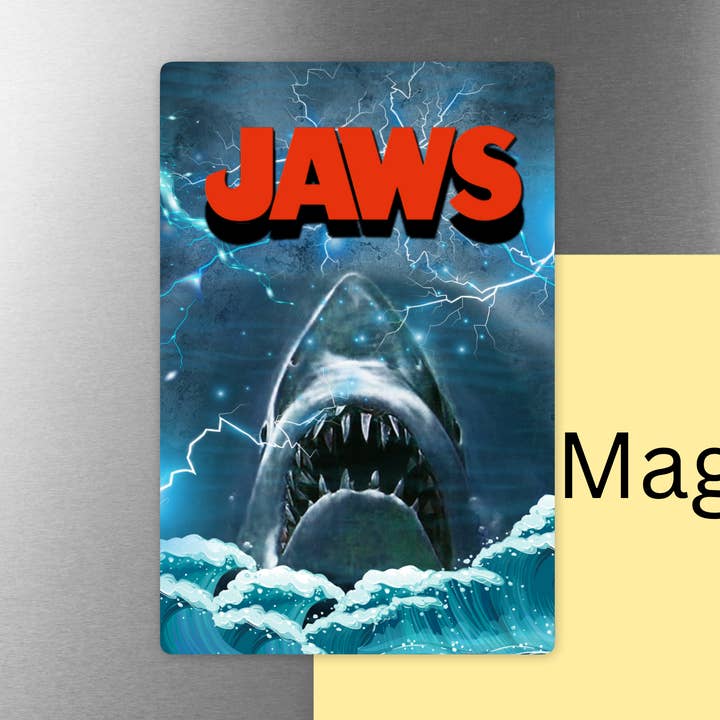 Jaws Magnet for wholesale by Graveyard Offerings