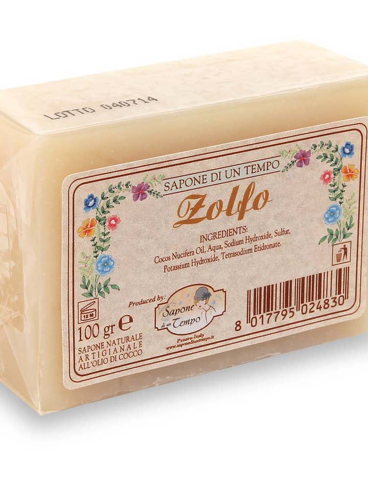 Natürliches Schwefelseife für den Großhandel von Sapone Di Un Tempo