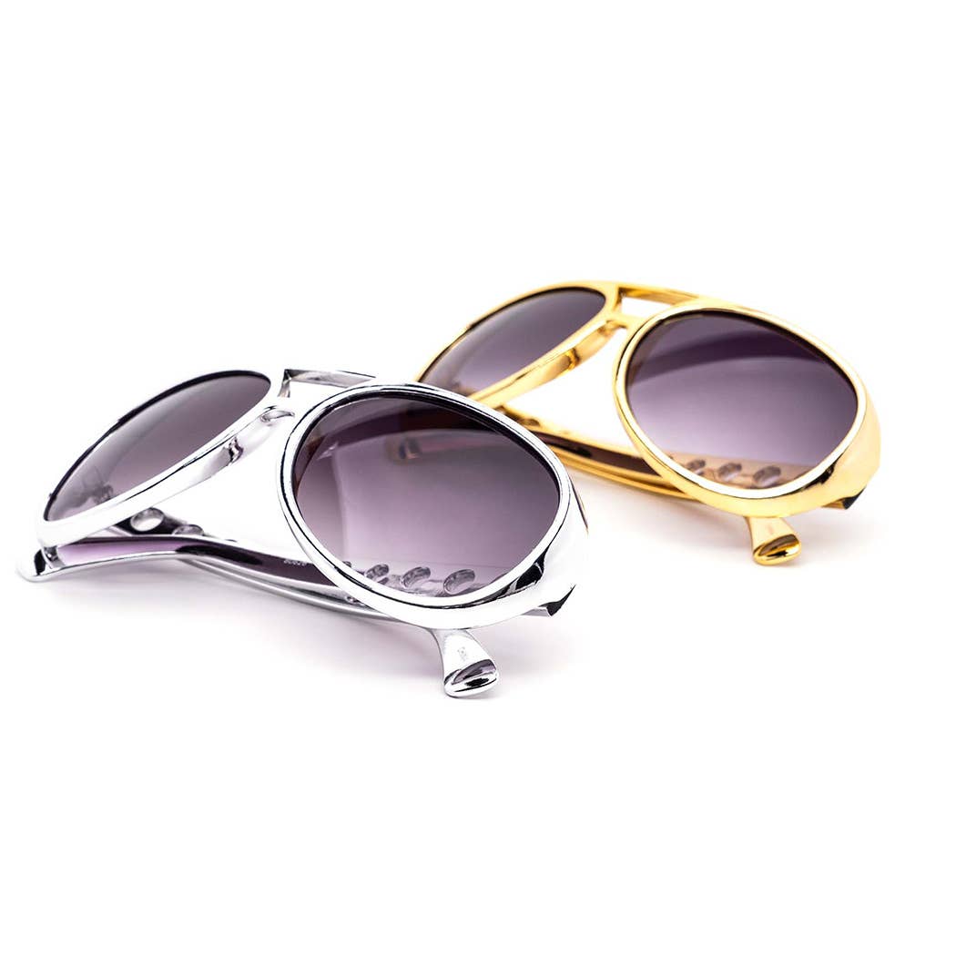 Still Friday - Wholesale Sunglasses - Women's - Classy Elvis-Inspired Aviator Sunglasses9