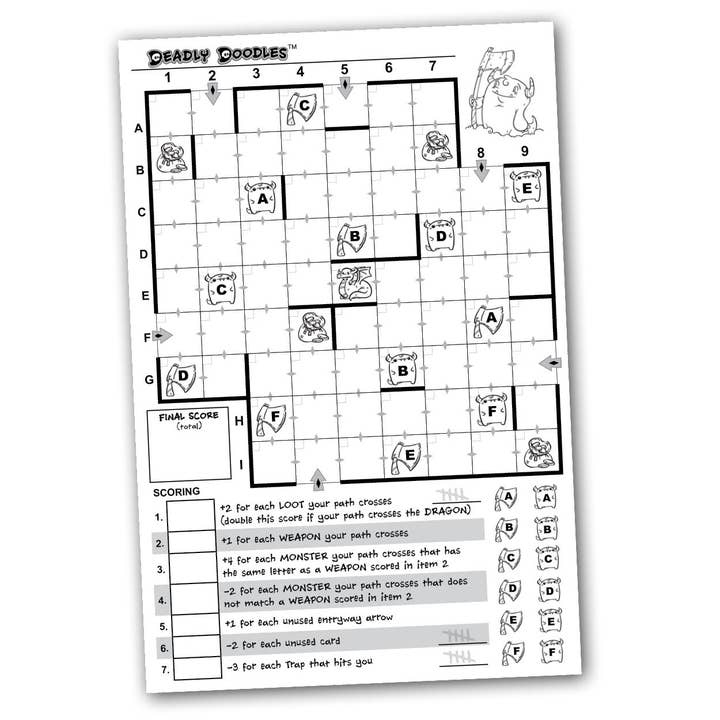 Steve Jackson Games - Wholesale Card Game - Deadly Doodles