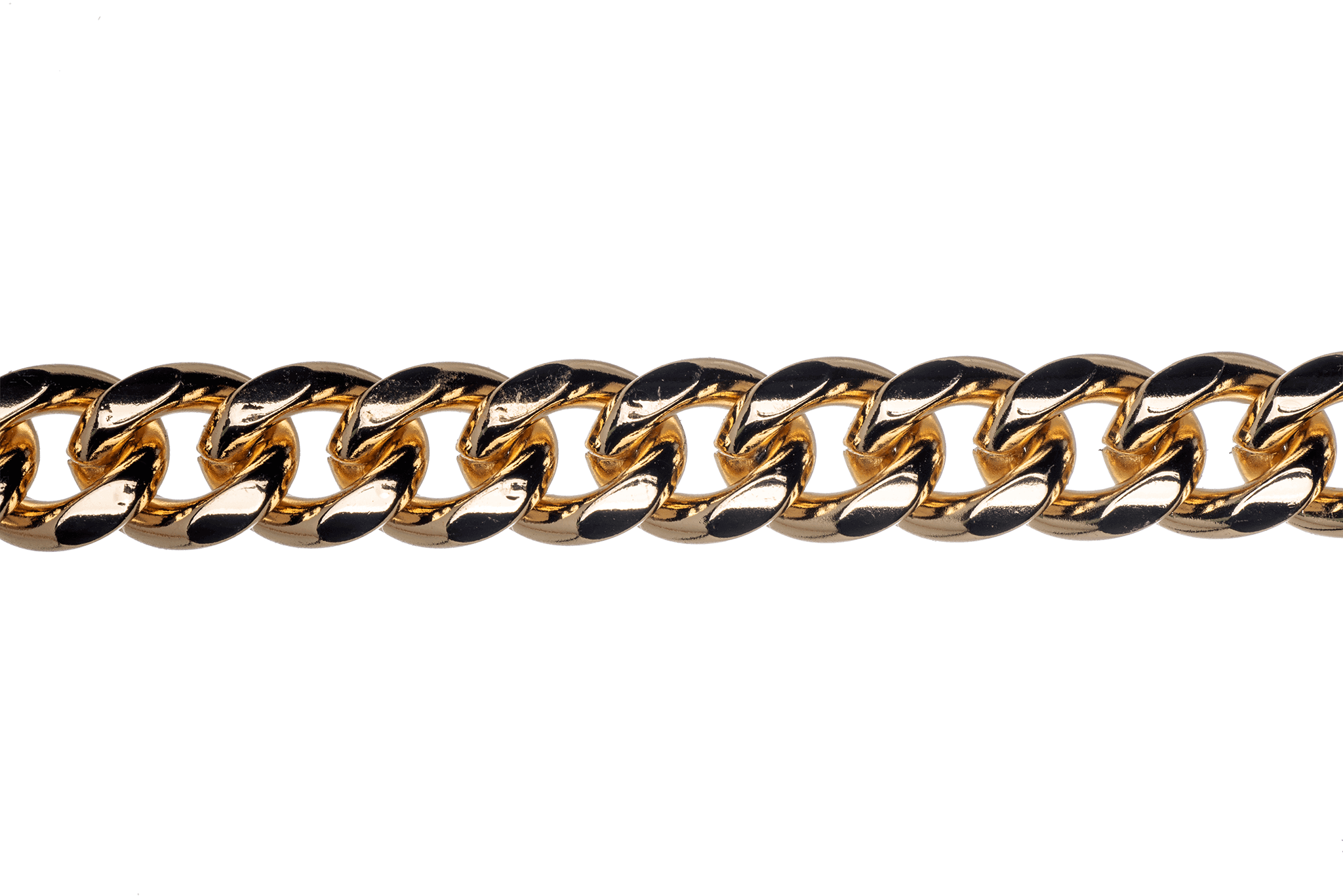 Continental Beads – wholesale Link & chain necklace – XL Cuban Curb Chain - Multiple Finishes Available - Measures 11mm - Sold by the Foot - CH 9176