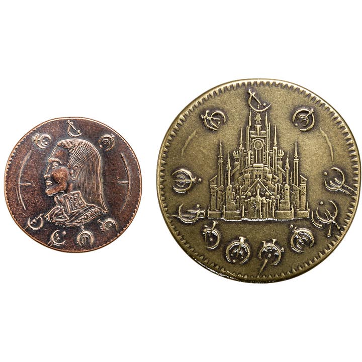 Shire Post Mint - Wholesale Keepsake Coin/Token - Mistborn Set #1 - Two Coins of The Final Empire1