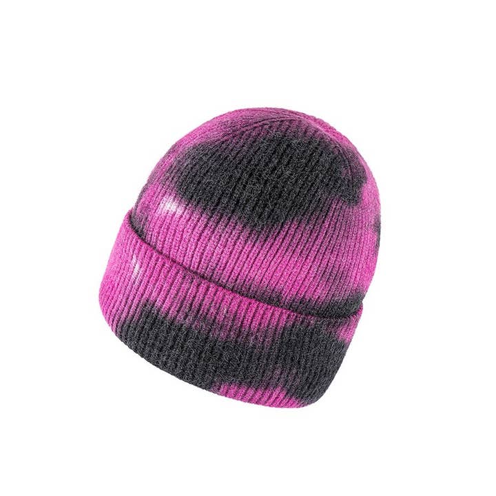 Suzie Q USA - Wholesale Beanie - Women's - Tie-Dye Knit Beanie1