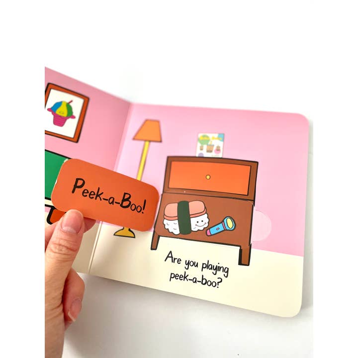 Tomkcy - Wholesale Baby & Toddler Book (0-2) - Peek-a-boo Musubi: A Lift the Flap Board Book2