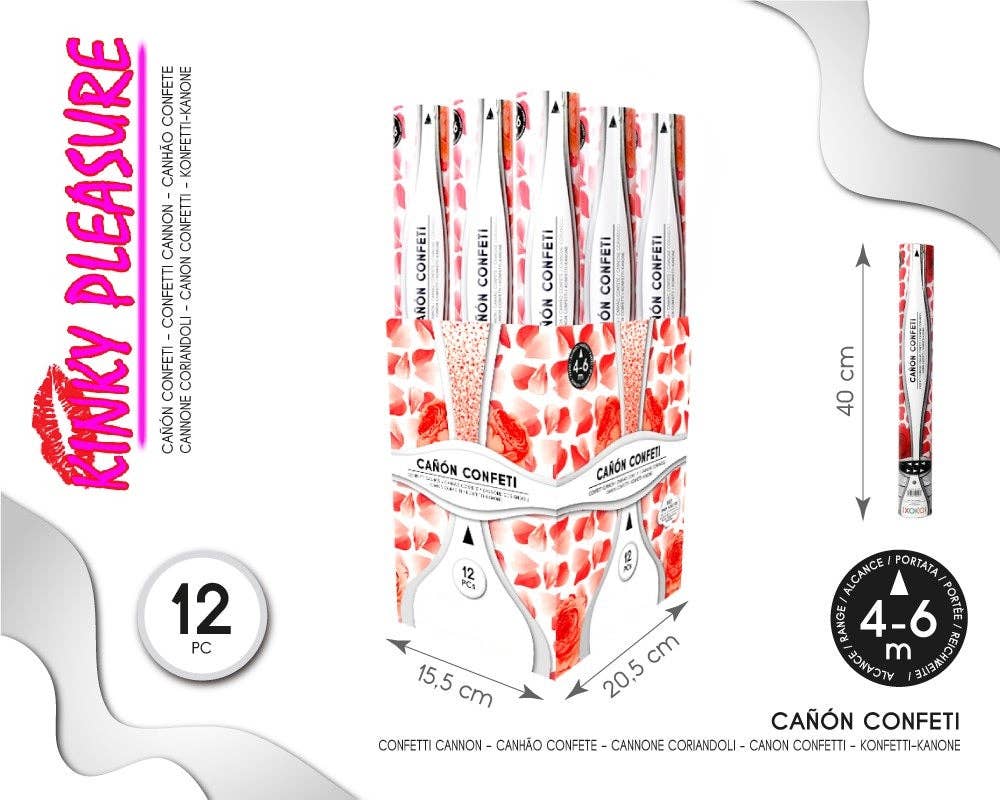 Kinky Pleasure - Wholesale Party Popper - Kinky Pleasure - Party Popper Confetti Cannon - 3 Models3