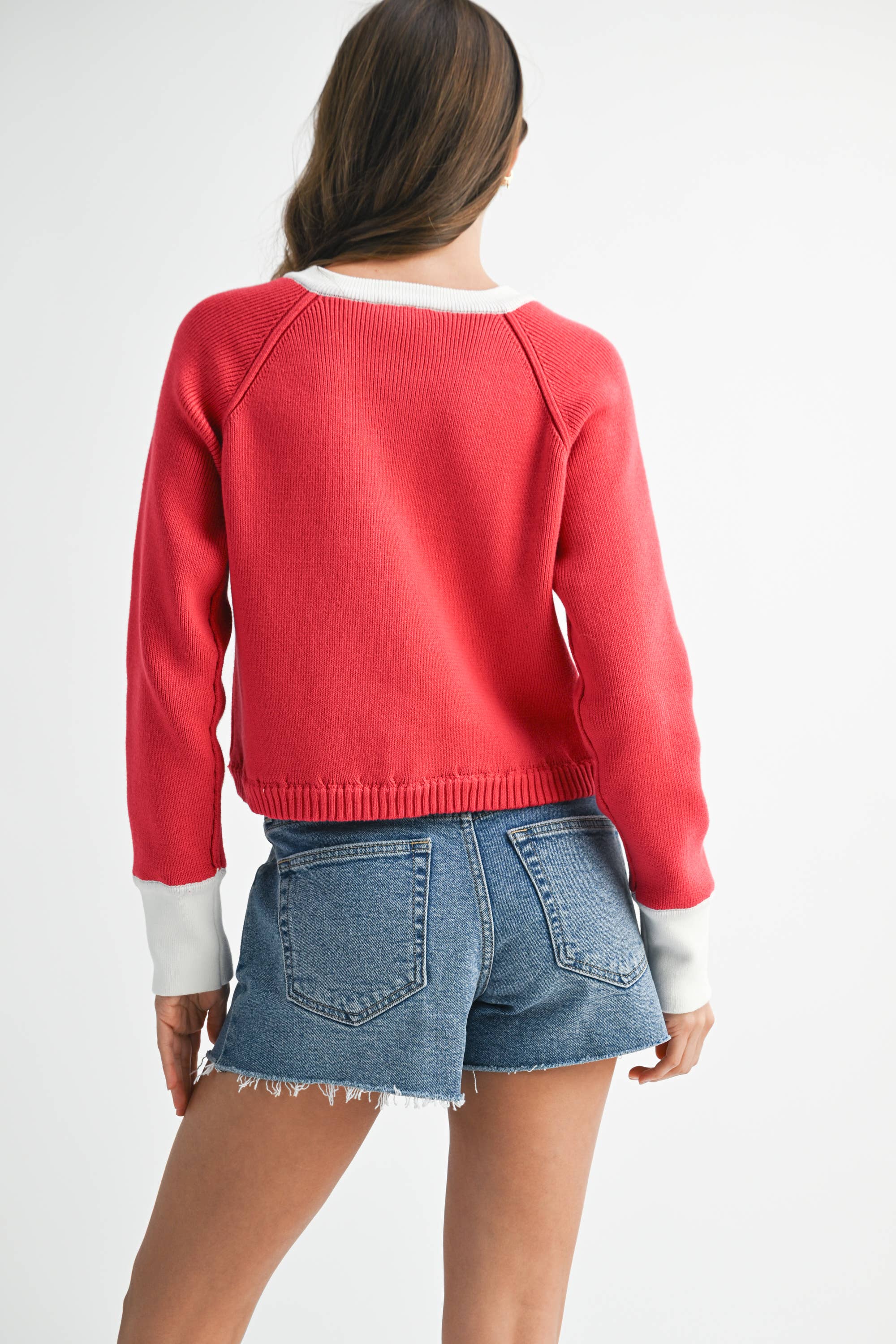 AEMI + CO - Wholesale Cardigan - Women's - 3219EK Meadow Sweater Cardigan 535