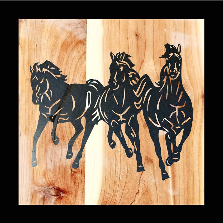 Horse Metal Sign for wholesale by Designed With Sparks
